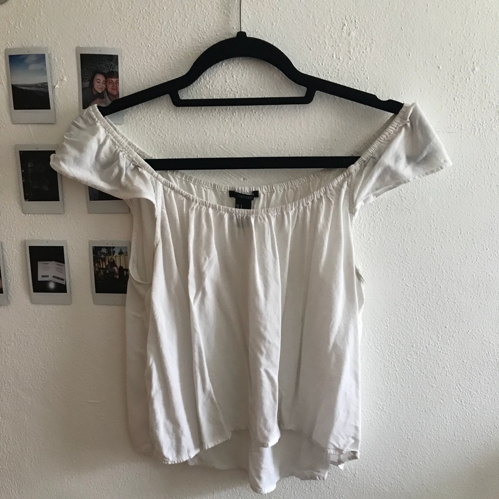 Forever 21 off the shoulder tank